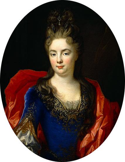Nicolas de Largilliere Portrait of the Princess of Soubise, daughter of Madame de Ventadour Germany oil painting art